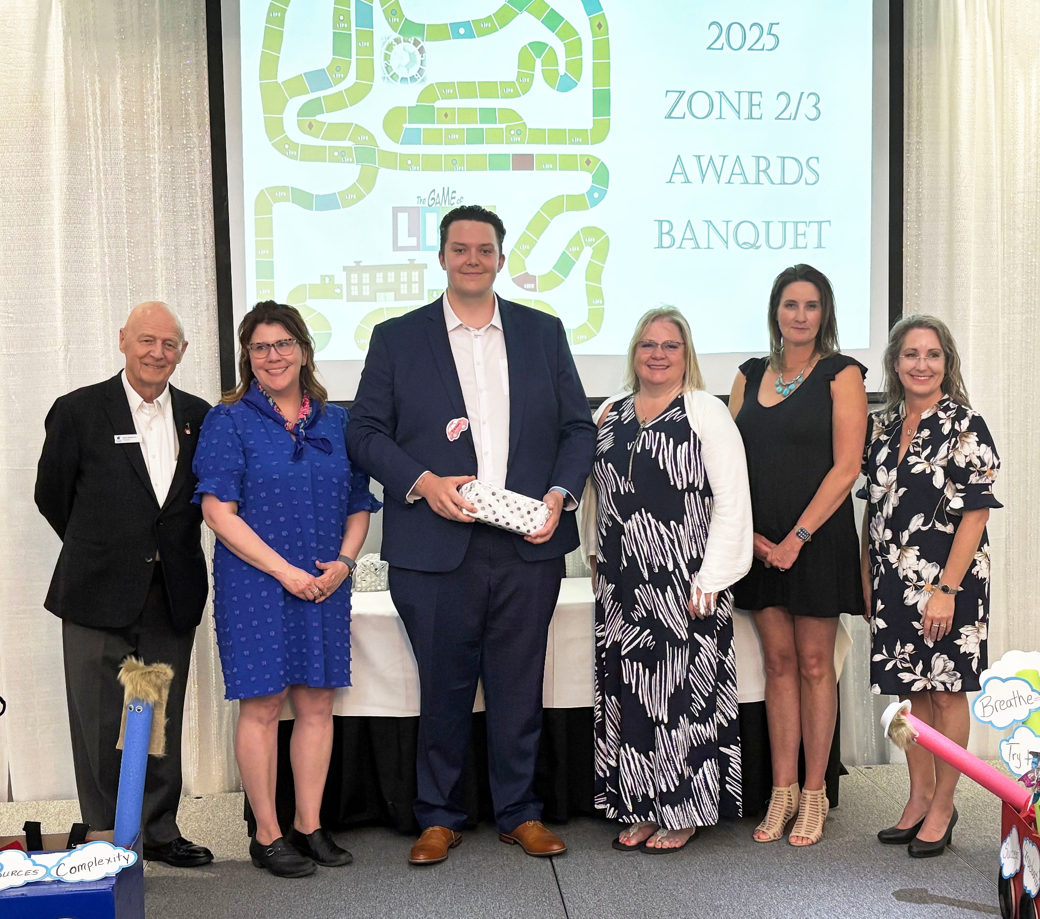 2025 Edwin Parr Award Zone 2 3 winner Devon Reekie group