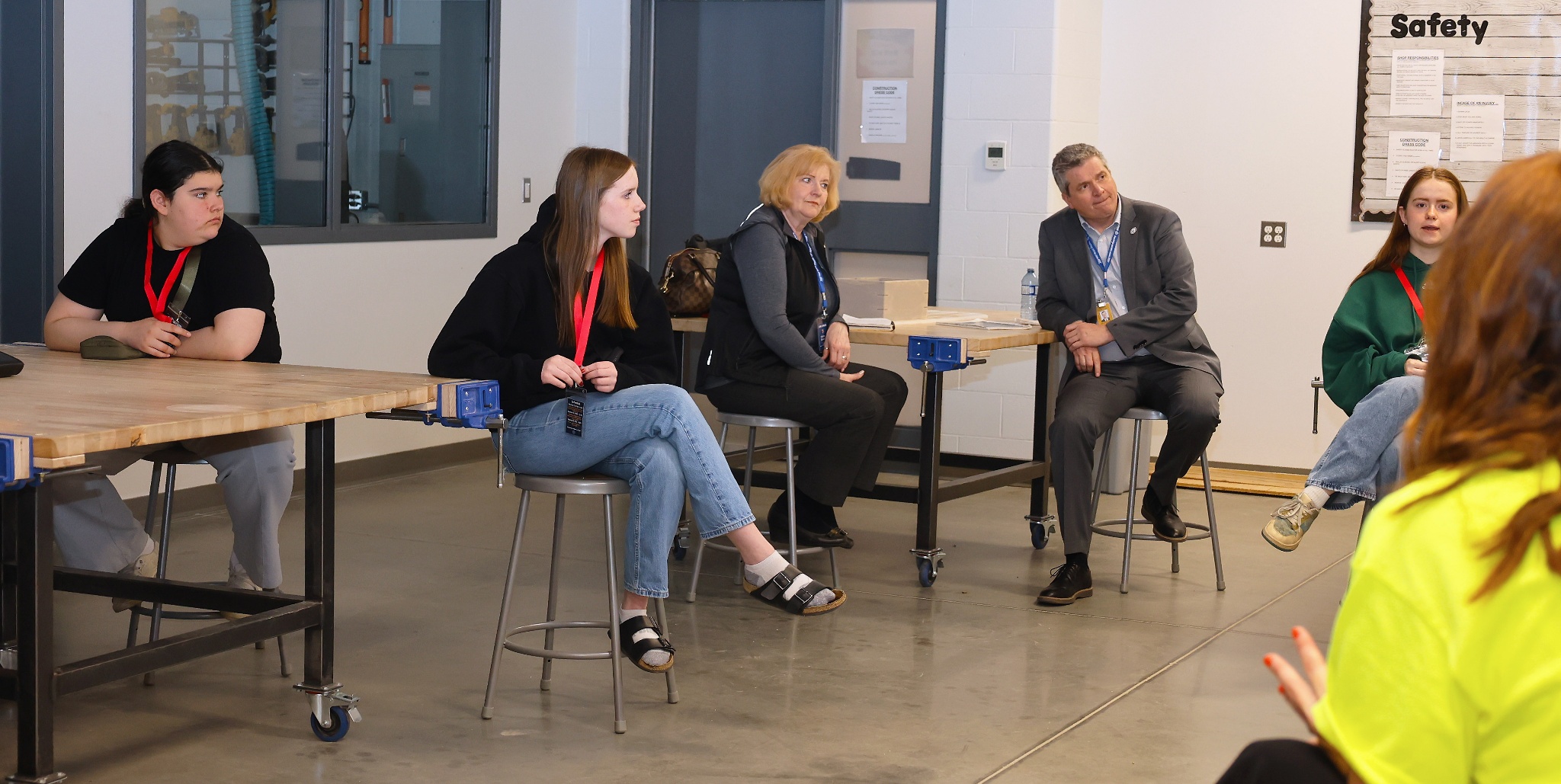 Trustees listen to student concerns during Working with the Board Outbreak Session